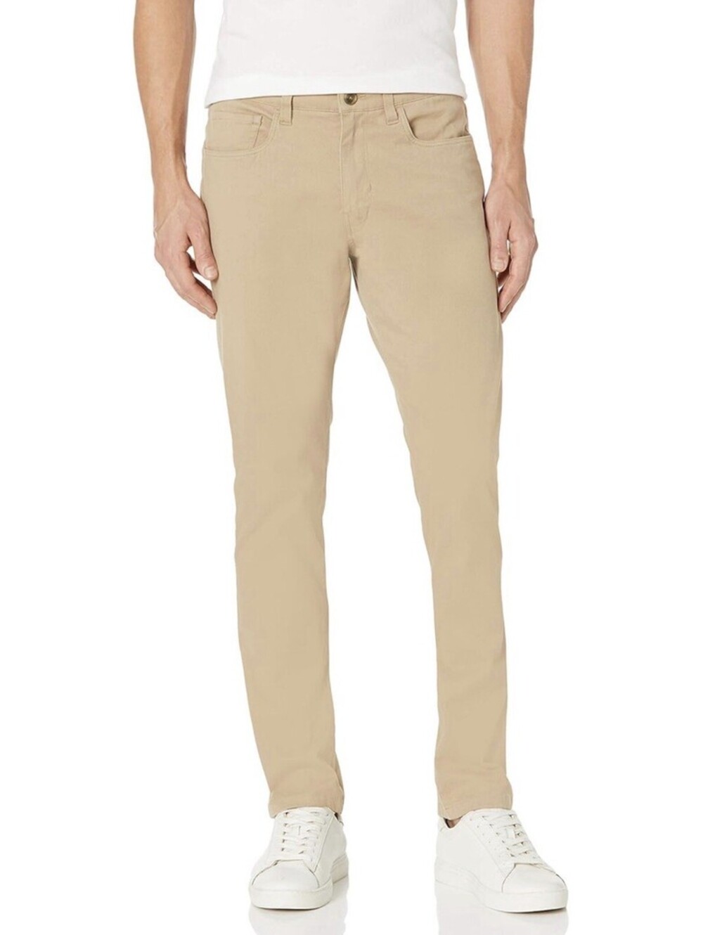 Vince Dylan Five Pocket Pants Mens Size 30 Stone Khaki Slim Fit Retail $225